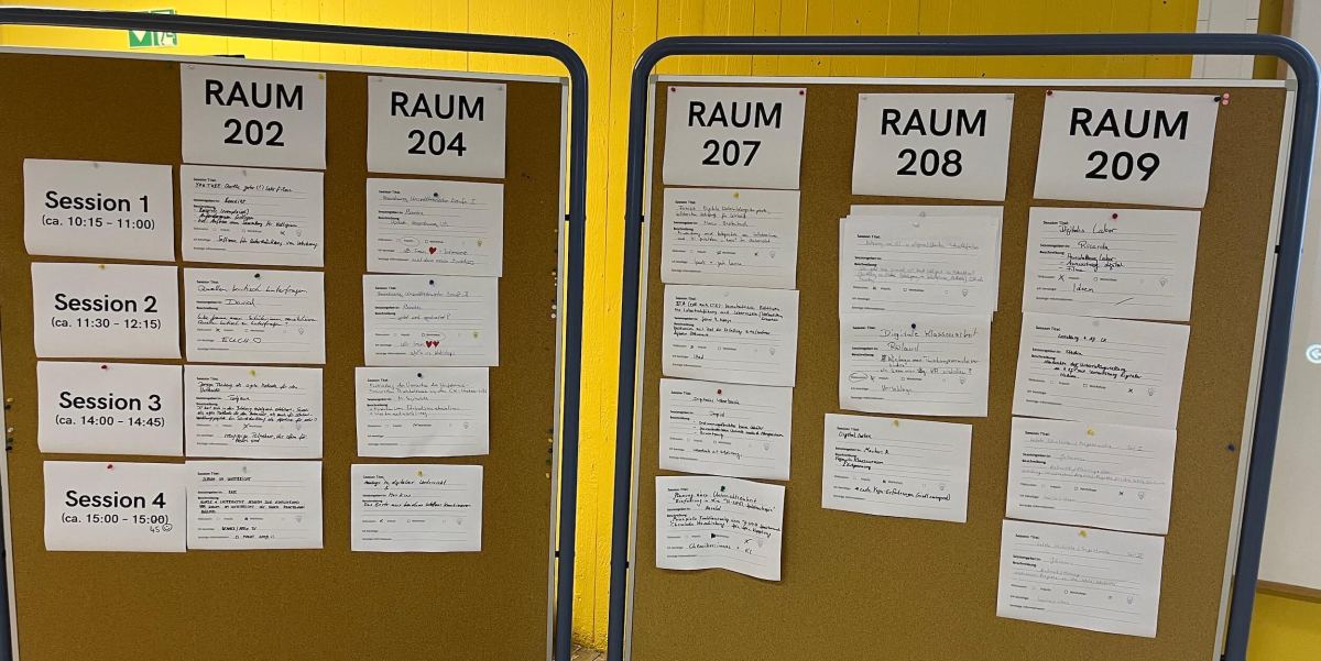 Barcamp Sessionboard